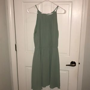 Sea foam green dress